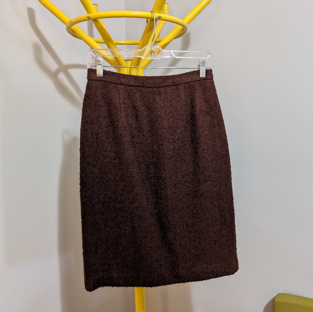 Vintage Saks 5th Avenue Folio boucle skirt